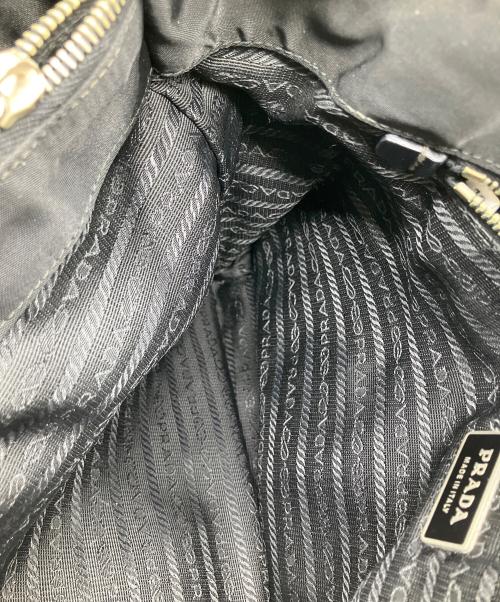 PRADA（プラダ）PRADA (プラダ) ナイロントートバッグ ブラック ブラックの古着・服飾アイテム