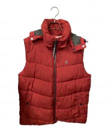 G-STAR RAW（ジースターロゥ）の古着「Whistler Hooded Vest レッド」｜レッド