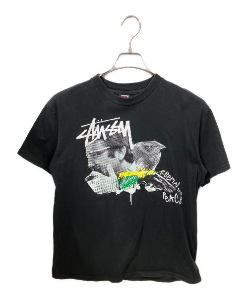 stussy（ステューシー）stussy (ステューシー) Tシャツ ブラック サイズ:Mの古着・服飾アイテム