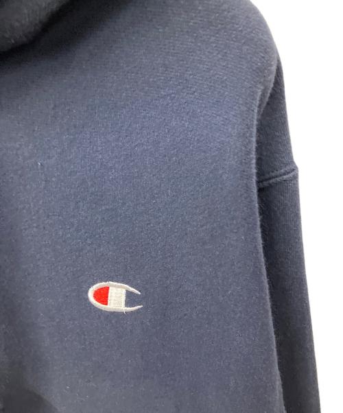 Champion REVERSE WEAVE（チャンピオン リバース ウィーブ）Champion REVERSE WEAVE (チャンピオン リバース ウィーブ) パーカー ネイビー ネイビー サイズ:Ｍの古着・服飾アイテム