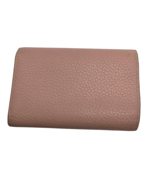 LOUIS VUITTON（ルイ ヴィトン）LOUIS VUITTON (ルイ ヴィトン) ポルトフォイユ・カプシーヌ ピンクの古着・服飾アイテム