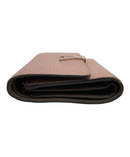 LOUIS VUITTON（ルイ ヴィトン）LOUIS VUITTON (ルイ ヴィトン) ポルトフォイユ・カプシーヌ ピンクの古着・服飾アイテム