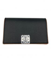 LOEWE（ロエベ）の古着「アナグラムビジネスカードホルダー」｜ブラック