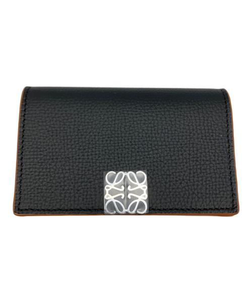 LOEWE（ロエベ）LOEWE (ロエベ) アナグラムビジネスカードホルダー ブラックの古着・服飾アイテム