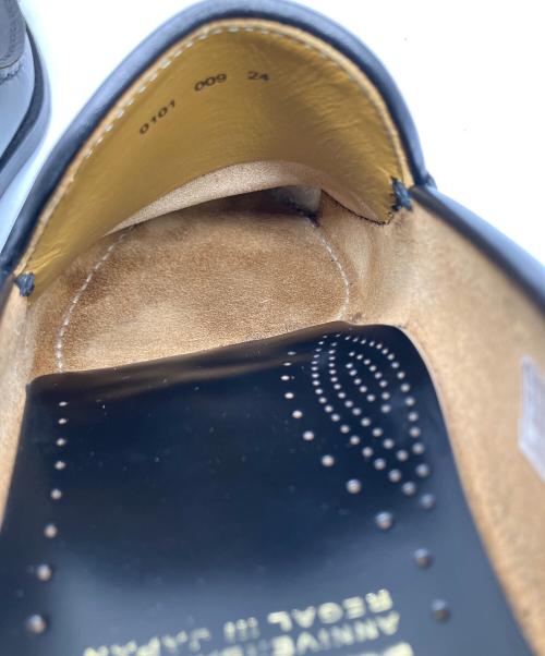 REGAL（リーガル）REGAL (リーガル) コブラヴァンプローファー ブラック サイズ:24の古着・服飾アイテム