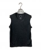 山と道ヤマトミチ）の古着「メリノウールノースリーブカットソー グレー」｜グレー