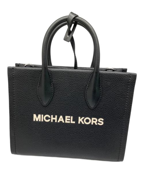 MICHAEL KORS（マイケル・コース）MICHAEL KORS (マイケル・コース) トップジップ ショッパートート クロスボディ スモール MIRELLA ブラックの古着・服飾アイテム