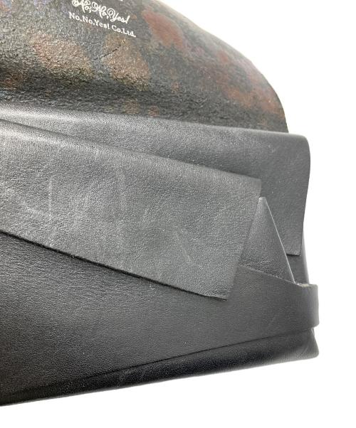 所作 shosa（ショサ）所作 shosa (ショサ) 箔押し牛革ロングウォレット ブラックの古着・服飾アイテム