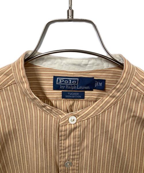 POLO RALPH LAUREN（ポロ・ラルフローレン）POLO RALPH LAUREN (ポロ・ラルフローレン) TUCKER ブラウン サイズ:Mの古着・服飾アイテム
