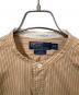 中古・古着 POLO RALPH LAUREN (ポロ・ラルフローレン) TUCKER ブラウン サイズ:M：4000円