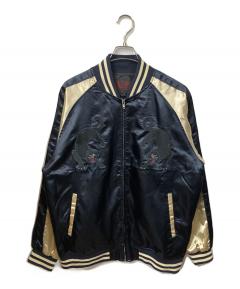 中古・古着通販】hoshihime (ホシヒメ) 別珍スカジャン 竹虎 ブラック
