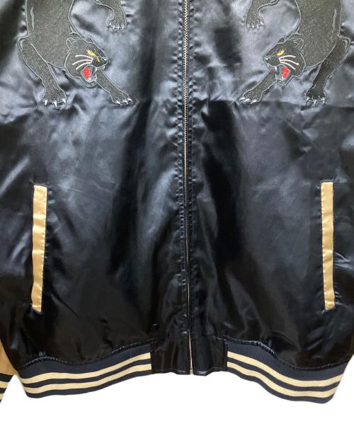 一心如鏡（イッシンニョキョウ）一心如鏡 (イッシンニョキョウ) スカジャン JAPAN ネイビー サイズ:3Lの古着・服飾アイテム