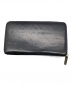 Whitehouse Coxホワイトハウスコックス）の古着「長財布 ブラック ダービーコレクション」｜ネイビー