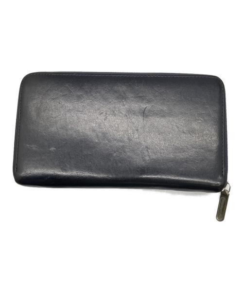 Whitehouse Cox（ホワイトハウスコックス）Whitehouse Cox (ホワイトハウスコックス) 長財布 ブラック ダービーコレクション ネイビーの古着・服飾アイテム