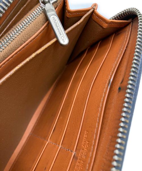 Whitehouse Cox（ホワイトハウスコックス）Whitehouse Cox (ホワイトハウスコックス) 長財布 ブラック ダービーコレクション ネイビーの古着・服飾アイテム