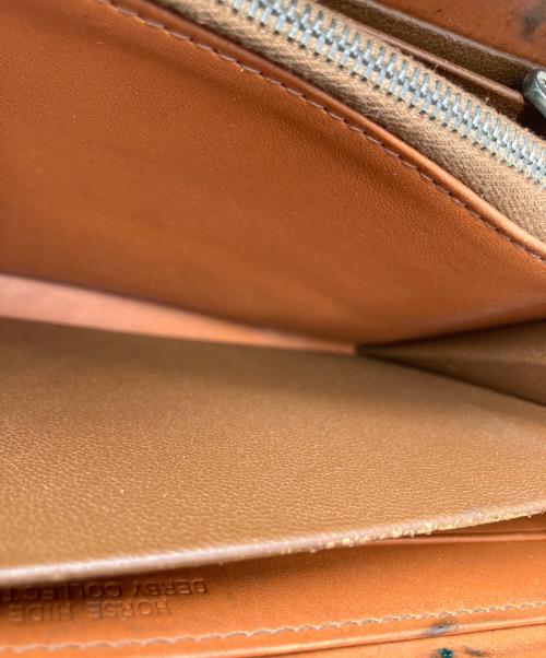 Whitehouse Cox（ホワイトハウスコックス）Whitehouse Cox (ホワイトハウスコックス) 長財布 ブラック ダービーコレクション ネイビーの古着・服飾アイテム