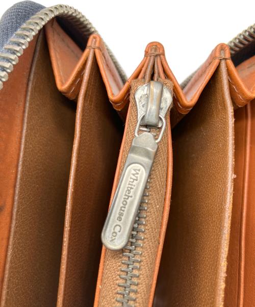 Whitehouse Cox（ホワイトハウスコックス）Whitehouse Cox (ホワイトハウスコックス) 長財布 ブラック ダービーコレクション ネイビーの古着・服飾アイテム