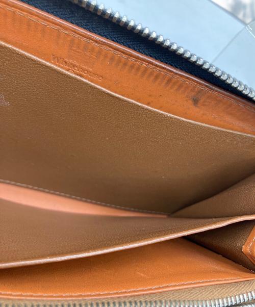 Whitehouse Cox（ホワイトハウスコックス）Whitehouse Cox (ホワイトハウスコックス) 長財布 ブラック ダービーコレクション ネイビーの古着・服飾アイテム