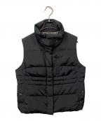 BURBERRY LONDONバーバリーロンドン）の古着「ダウンベスト 裏地ノバチェック」｜ブラック