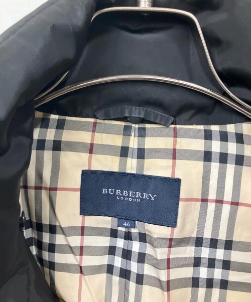 BURBERRY LONDON（バーバリーロンドン）BURBERRY LONDON (バーバリーロンドン) ダウンベスト 裏地ノバチェック ブラック サイズ:46の古着・服飾アイテム