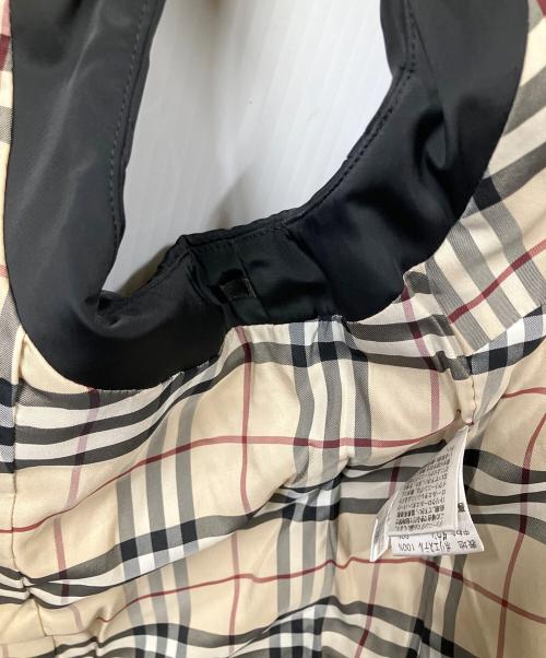 BURBERRY LONDON（バーバリーロンドン）BURBERRY LONDON (バーバリーロンドン) ダウンベスト 裏地ノバチェック ブラック サイズ:46の古着・服飾アイテム