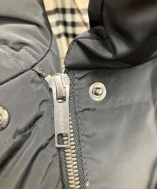 BURBERRY LONDON（バーバリーロンドン）BURBERRY LONDON (バーバリーロンドン) ダウンベスト 裏地ノバチェック ブラック サイズ:46の古着・服飾アイテム