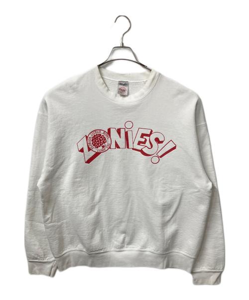 FRUIT OF THE LOOM（フルーツオブザルーム）FRUIT OF THE LOOM (フルーツオブザルーム) プリントスウェット ホワイト ホワイト サイズ:ＸＬＸＬの古着・服飾アイテム