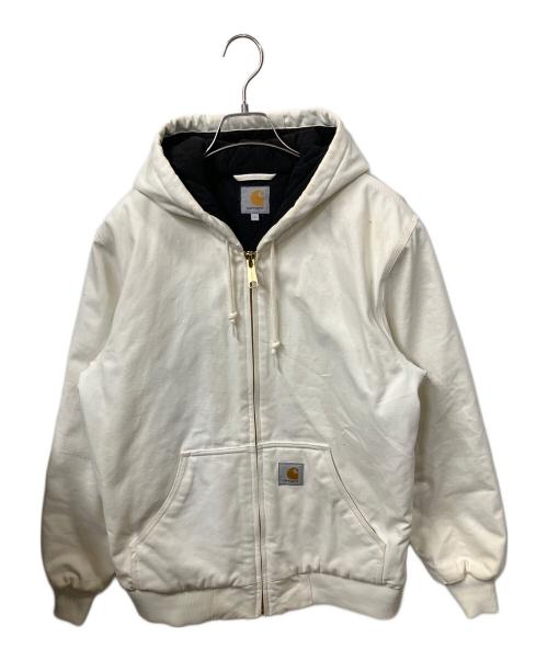 CarHartt（カーハート）CarHartt (カーハート) ダックアクティブジャケット ホワイト ホワイト サイズ:Lの古着・服飾アイテム