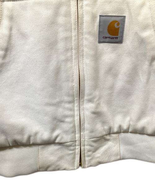 CarHartt（カーハート）CarHartt (カーハート) ダックアクティブジャケット ホワイト ホワイト サイズ:Lの古着・服飾アイテム