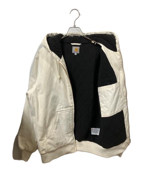 CarHartt（カーハート）CarHartt (カーハート) ダックアクティブジャケット ホワイト ホワイト サイズ:Lの古着・服飾アイテム