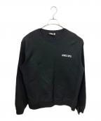 AVIREXアヴィレックス）の古着「クルーネックスウェット」｜ブラック