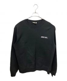 AVIREX（アヴィレックス）の古着「クルーネックスウェット」｜ブラック