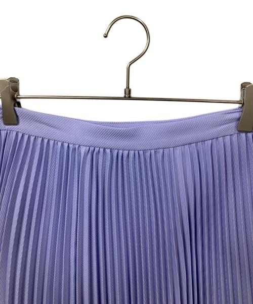 Cen.（セン）Cen. (セン) プリーツスカート パーップル パープル サイズ:40の古着・服飾アイテム