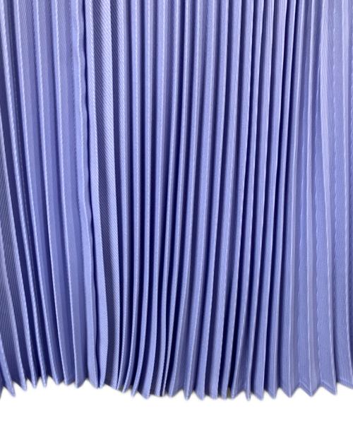 Cen.（セン）Cen. (セン) プリーツスカート パーップル パープル サイズ:40の古着・服飾アイテム