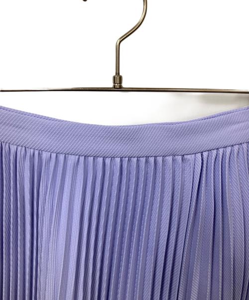 Cen.（セン）Cen. (セン) プリーツスカート パーップル パープル サイズ:40の古着・服飾アイテム