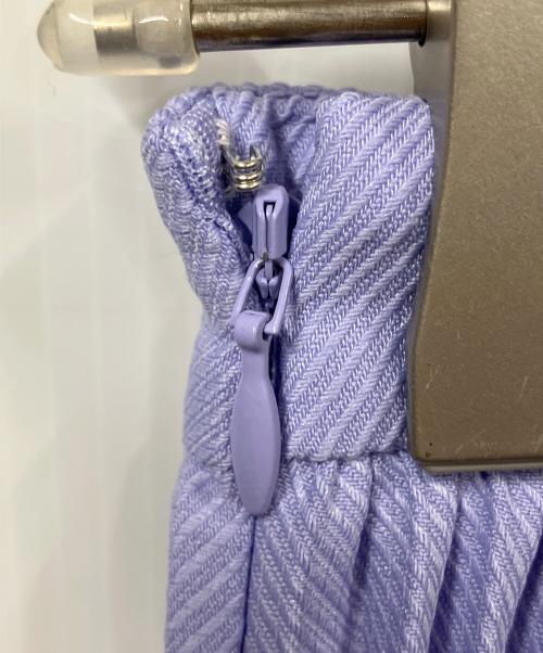 Cen.（セン）Cen. (セン) プリーツスカート パーップル パープル サイズ:40の古着・服飾アイテム