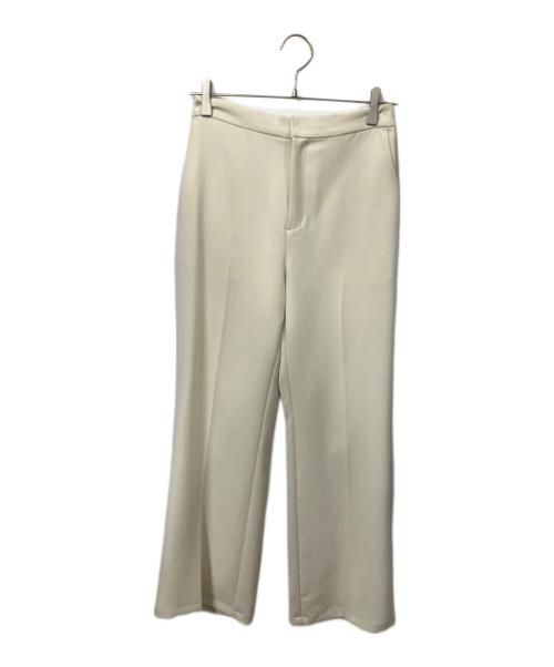 GALLARDA GALANTE（ガリャルダガランテ）GALLARDA GALANTE (ガリャルダガランテ) ジャージーフレアパンツ アイボリー サイズ:2の古着・服飾アイテム