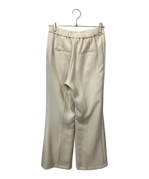 GALLARDA GALANTE（ガリャルダガランテ）GALLARDA GALANTE (ガリャルダガランテ) ジャージーフレアパンツ アイボリー サイズ:2の古着・服飾アイテム