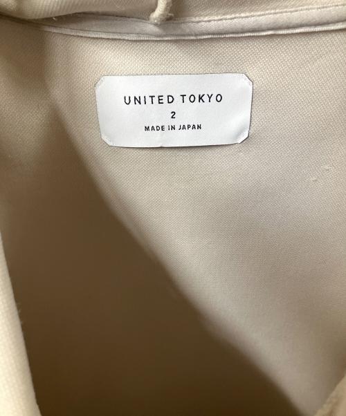 UNITED TOKYO（ユナイテッドトーキョー）UNITED TOKYO (ユナイテッドトーキョー) パーカー ベージュ ベージュ サイズ:2の古着・服飾アイテム