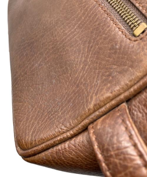 POLO RALPH LAUREN（ポロ・ラルフローレン）POLO RALPH LAUREN (ポロ・ラルフローレン) レザーバッグ ブラウン ブラウンの古着・服飾アイテム