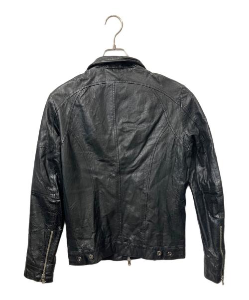 JACKROSE（ジャックローズ）JACKROSE (ジャックローズ) ピッグレザーライダースジャケット　ブラック ブラック サイズ:2の古着・服飾アイテム