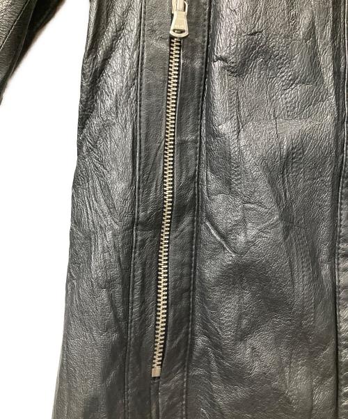 JACKROSE（ジャックローズ）JACKROSE (ジャックローズ) ピッグレザーライダースジャケット　ブラック ブラック サイズ:2の古着・服飾アイテム