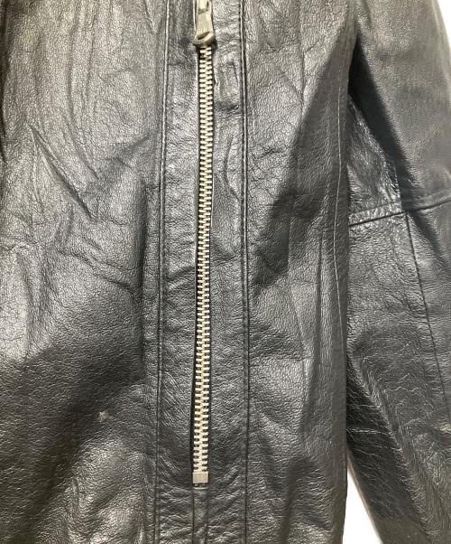 JACKROSE（ジャックローズ）JACKROSE (ジャックローズ) ピッグレザーライダースジャケット　ブラック ブラック サイズ:2の古着・服飾アイテム