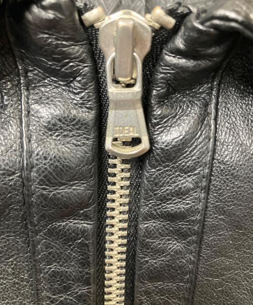 JACKROSE（ジャックローズ）JACKROSE (ジャックローズ) ピッグレザーライダースジャケット　ブラック ブラック サイズ:2の古着・服飾アイテム