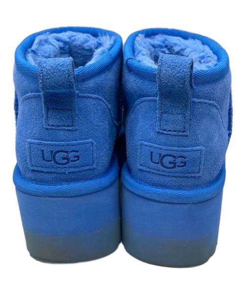 UGG（アグ）UGG (アグ) Classic Ultra Mini Platform ブルー サイズ:22の古着・服飾アイテム