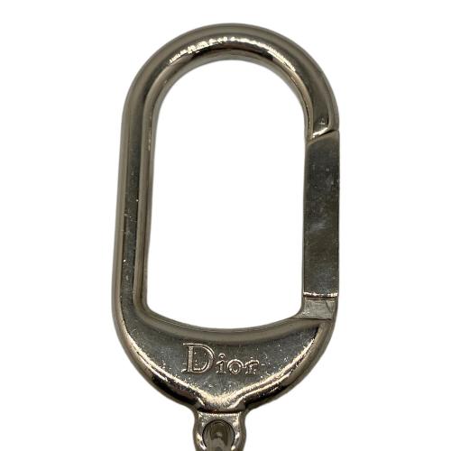 Christian Dior（クリスチャン ディオール）Christian Dior (クリスチャン ディオール) キーリング シルバー ラインストーンシルバーチャーム シルバーの古着・服飾アイテム
