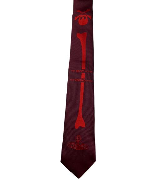 Vivienne Westwood（ヴィヴィアンウエストウッド）Vivienne Westwood (ヴィヴィアンウエストウッド) ネクタイ レッド サイズ:表記なしの古着・服飾アイテム