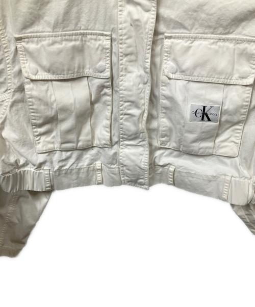 Calvin Klein（カルバンクライン）Calvin Klein (カルバンクライン) ジャケット ホワイト サイズ:Mの古着・服飾アイテム
