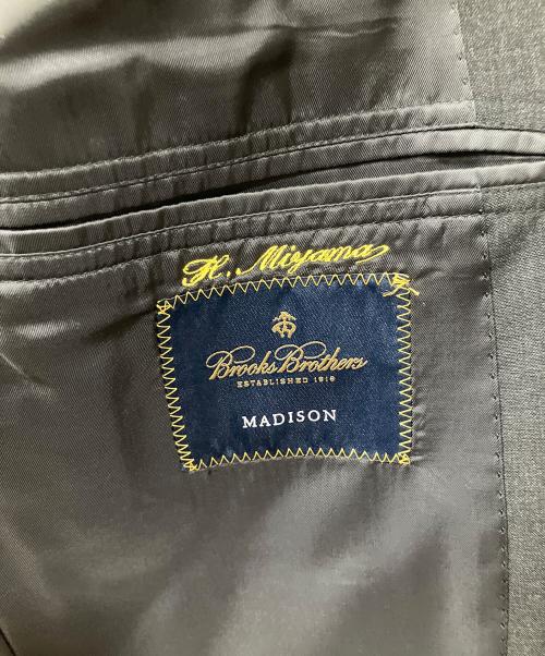 BROOKS BROTHERS MADISON（ブルックス ブラザーズ マディソン）BROOKS BROTHERS MADISON (ブルックス ブラザーズ マディソン) セットアップスーツ ブラック ブラック サイズ:42の古着・服飾アイテム