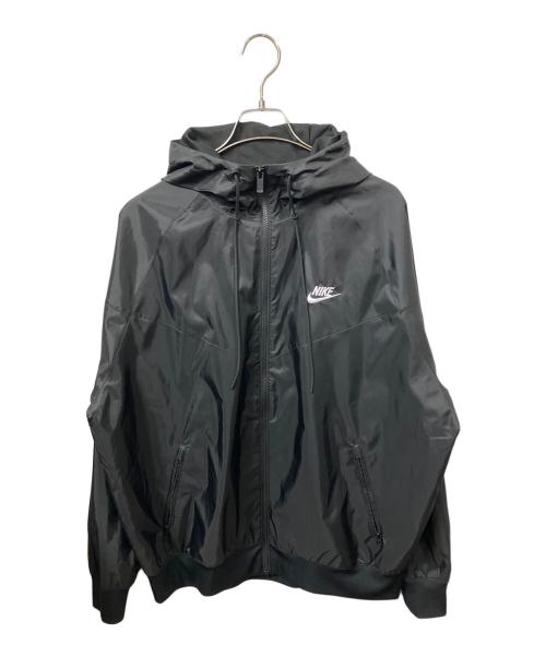 NIKE（ナイキ）NIKE (ナイキ) ウィンドランナー メンズフーデッドジャケット ブラック サイズ:xlの古着・服飾アイテム